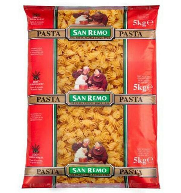 10Kg Pasta Spirals Small San Remo 2 X 5Kg