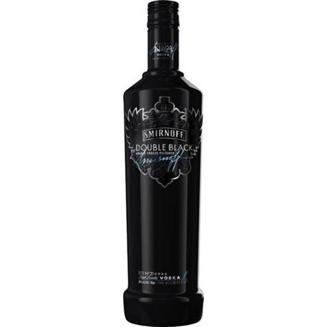 12 x Smirnoff Double Black Vodka 40% 700Ml