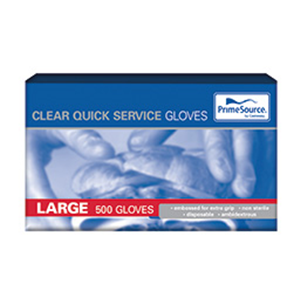 500 Gloves Clear Large