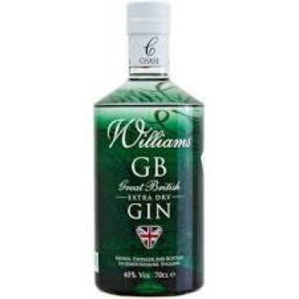 12 x Chase Williams Gb Extra Dry Gin 40% 700Ml