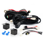 LED Light Wiring Loom Harness Relay Kit Driving Lamp Plug Quick Fit High Beam