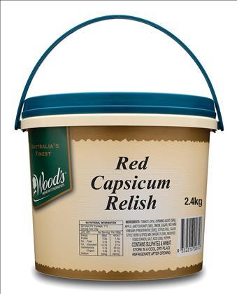 2 X Relish Red Capsicum 2.4Kg