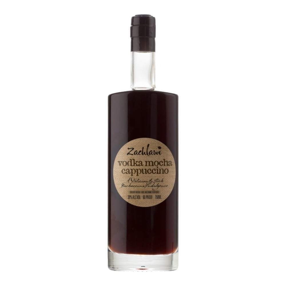 6 x Zachlawi  Vodka Mocha Cappucino 750Ml