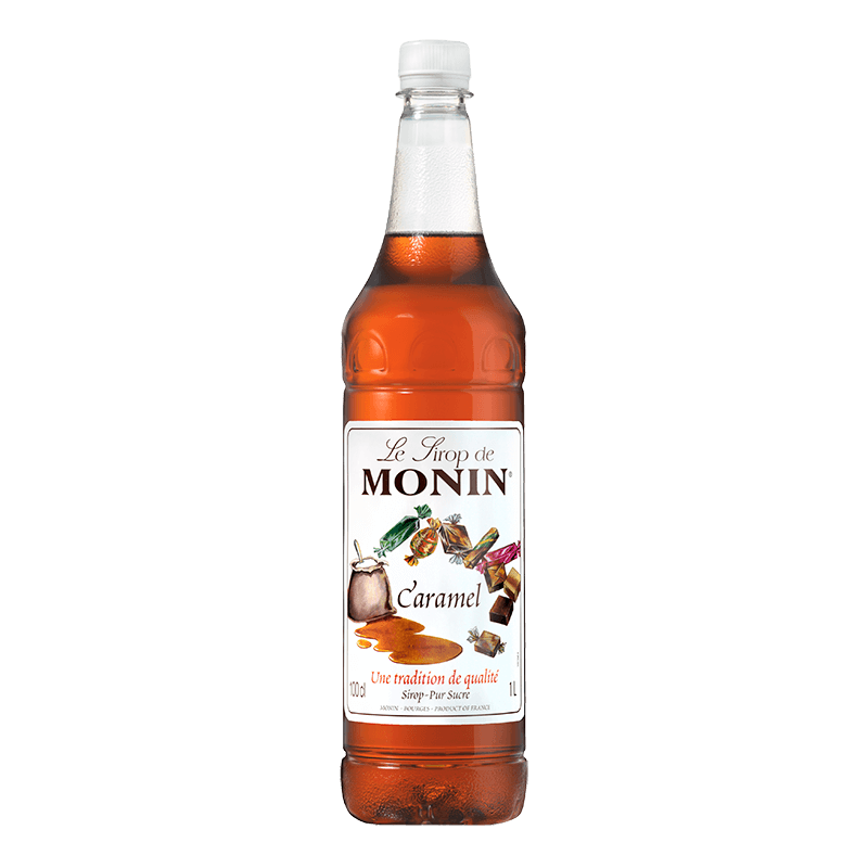 6 X  Monin Syrup Caramel 700Ml