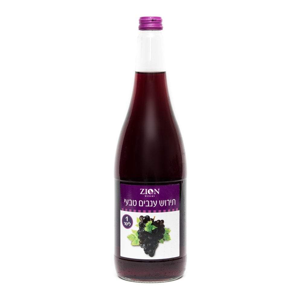 12 x Zion Red Grape Juice 1000Ml