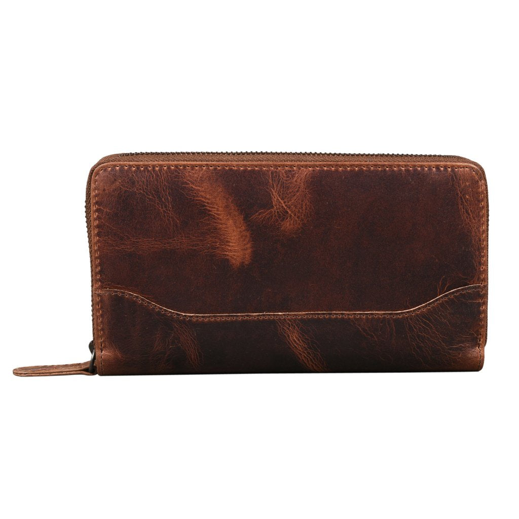 Zipped Bark Purse